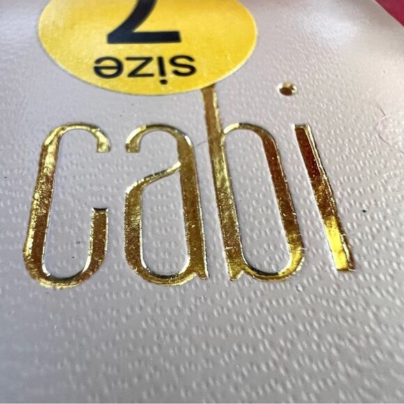 CAbi Tiptoe Hibiscus Red Knotted Rope Ankle Strap Sandals Size 7 - Picture 13 of 16